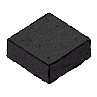 Premium Flat Cube Charcoal from Yanse Charcoal